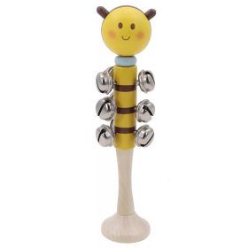 Nyeles csörgő méhecskés