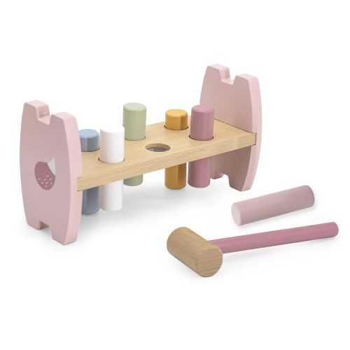 Kalapálós dühöngő és montesszori torony (róka) készletben