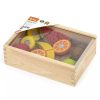 Szeletelhető gyümölcsök dobozban (Viga)