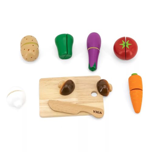 Szeletelhető zöldségek dobozban (Viga)