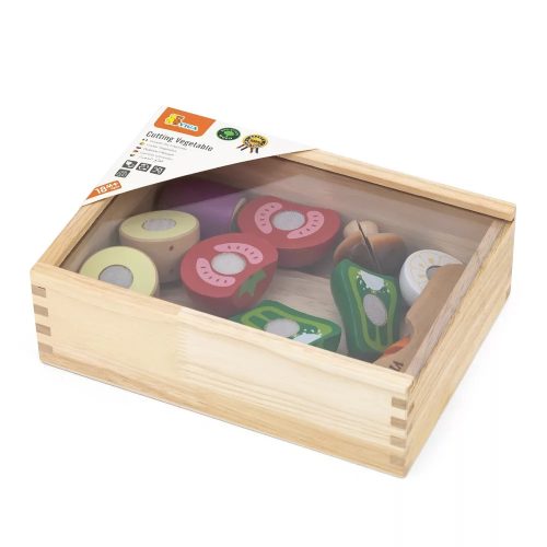 Szeletelhető zöldségek dobozban (Viga)