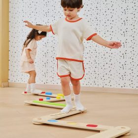 Egyensúlyozó "padló" fából